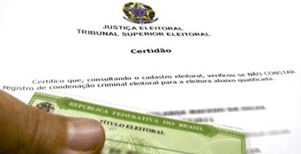 A certidão de quitação eleitoral é um documento emitido pela Justiça Eleitoral (Foto: TSE)